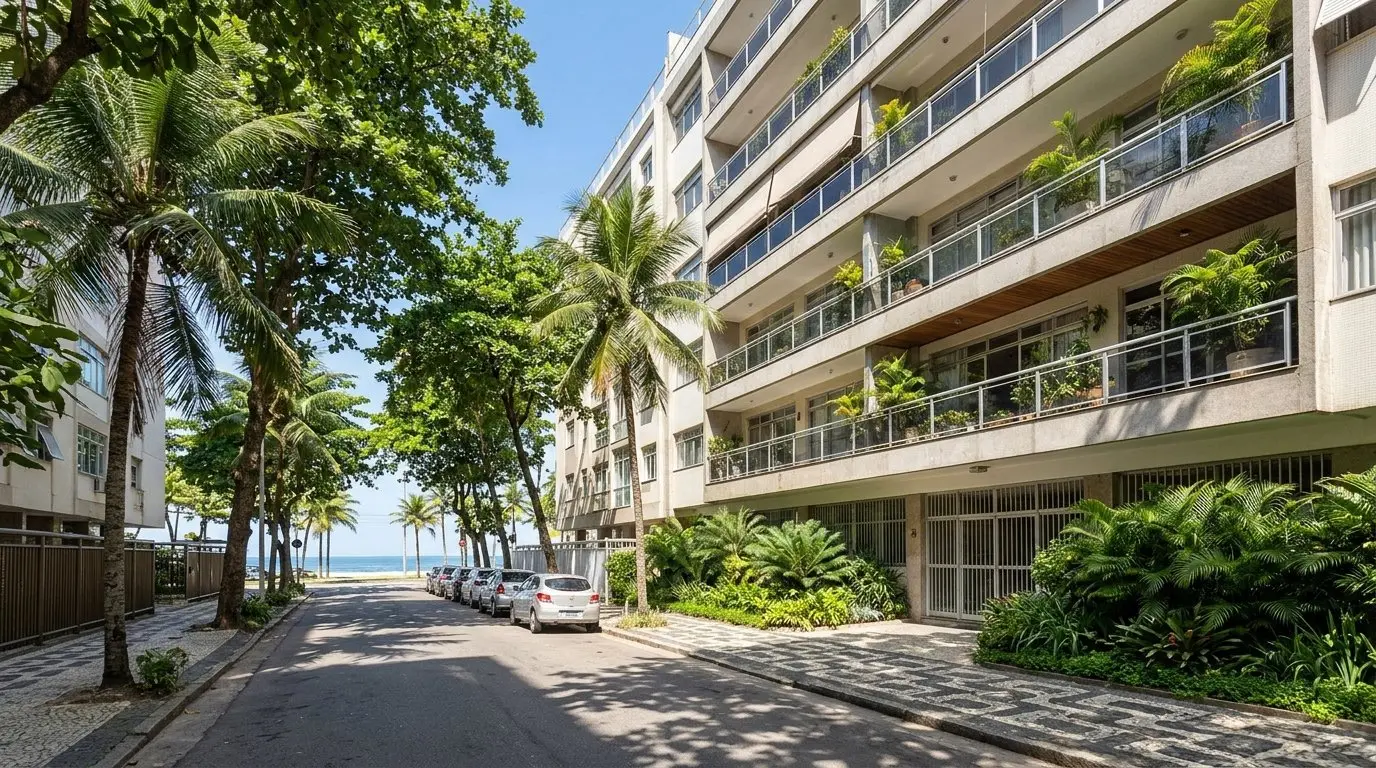 Apartamento 2 quartos a uma quadra da praia de Ipanema